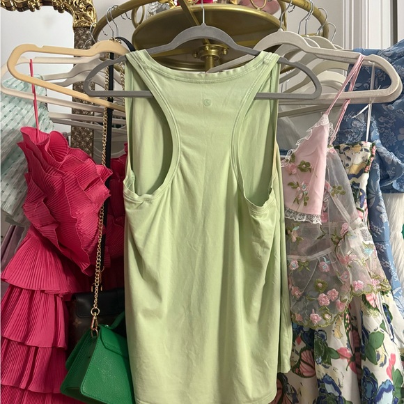 Lululemon Athletica Relaxed Green Tank Top - Picture 2 of 3